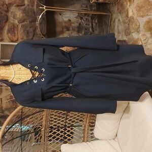 Calvin Klein Lace Up Dress